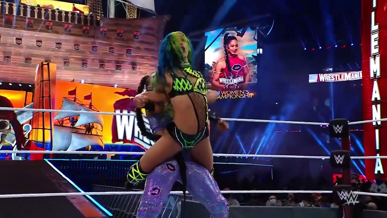Bianca Belair vs. Sasha Banks main-events WrestleMania 37 42 Greatest WrestleMania Moments