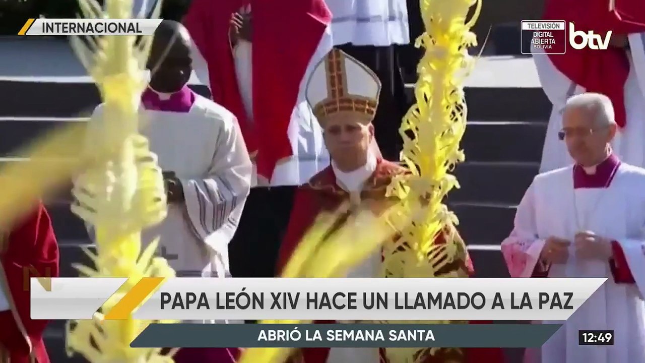 El Papa León XIV llama a detener la guerra y la violencia - Vídeo ...