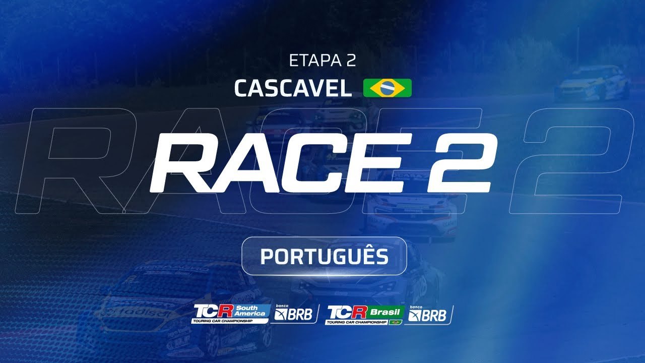 TCR South America Banco BRB / TCR Brasil: Corrida 2 ao vivo