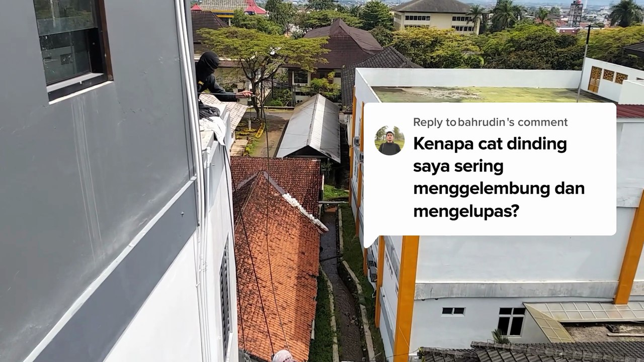 Kenapa Cat Dinding Saya Sering Menggelembung dan Mengelupas || Jasa Waterproofing Dinding Gedung
