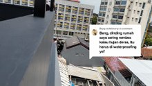 Bang Dinding Rumah Saya Sering Rembes Kalau Hujan Deras Itu Harus di Waterproofing Ya #waterproofing