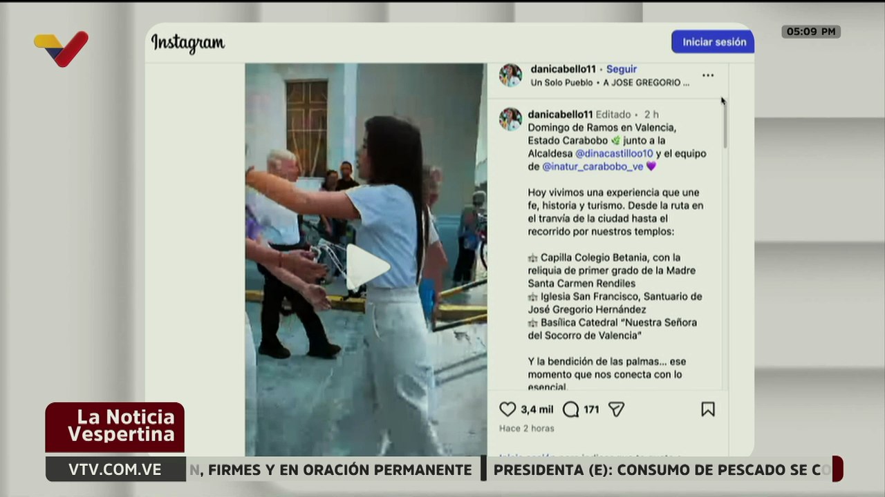 Carabobo | Feligreses visitan templos como expresión de la identidad y tradición en la Semana Mayor