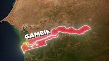 La Gambie le pays bizarrement découpé qui traverse le Sénégal #géographie