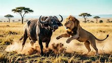 Bull vs Lion – Deadly Showdown