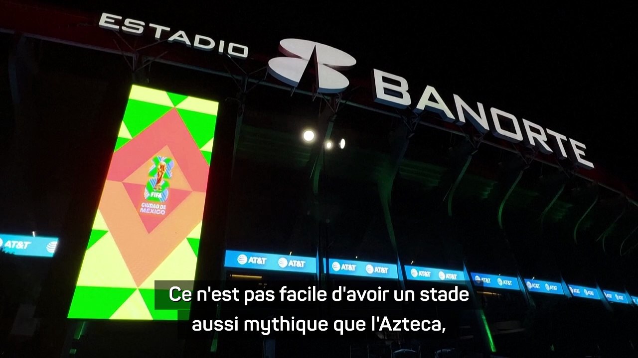 Martínez sous le charme du stade Azteca : “Les meilleurs y ont marqué l’histoire”