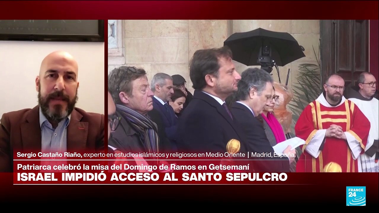 Sergio Castaño Riaño: "Nunca se había prohibido celebraciones católicas en el Santo Sepulcro"