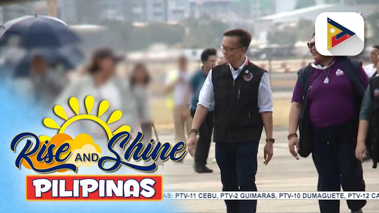 Mahigit 300 OFWs na na-repatriate ng pamahalaan mula sa UAE, dumating na sa bansa | ulat ni Sheila Natividad