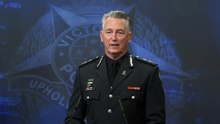 Victorian police press conference regarding Dezi Freeman