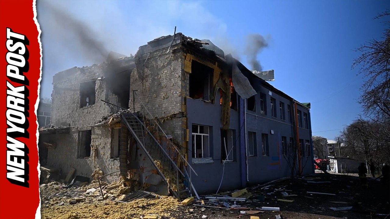 Russian strike hits Ukrainian school
