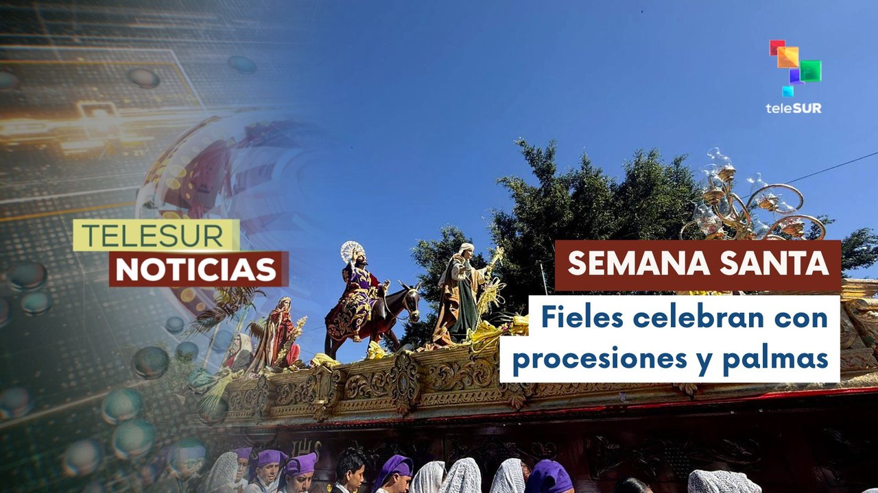 Nicaragua inicia la Semana Santa con masivas procesiones de Domingo de Ramos