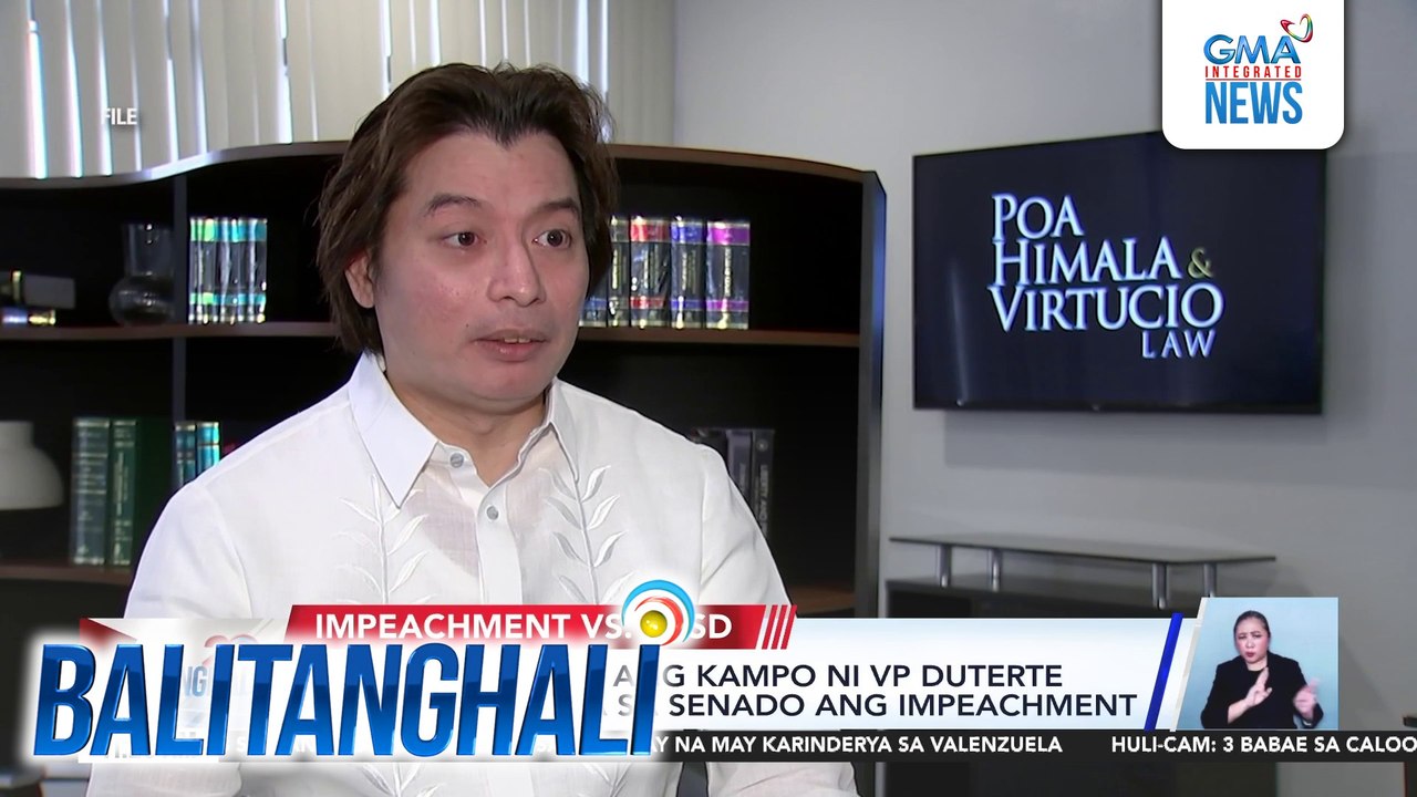 Atty. Poa - Hindi ko pa natatanggap ang subpoena ng House Justice Committee | Balitanghali
