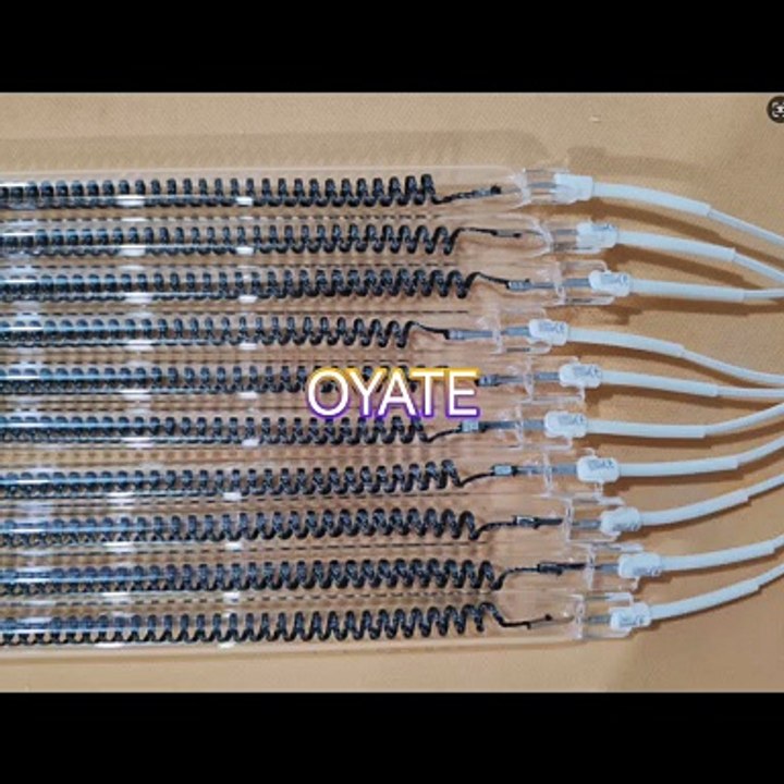 infrared lamp carbon fibre heating lamp 718mm 230v 2500w for electric heaters