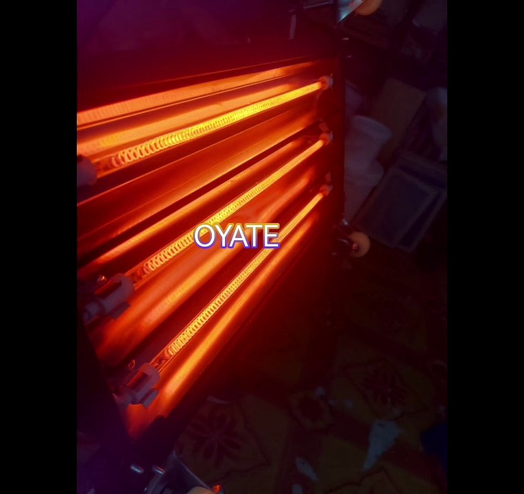 590mm 220v 1300w SK15 carbon fiber infrared heater used in the flash dryer