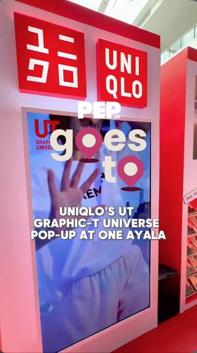 #PEPGoesTo Uniqlo's UT Graphic-T Universe at One Ayala