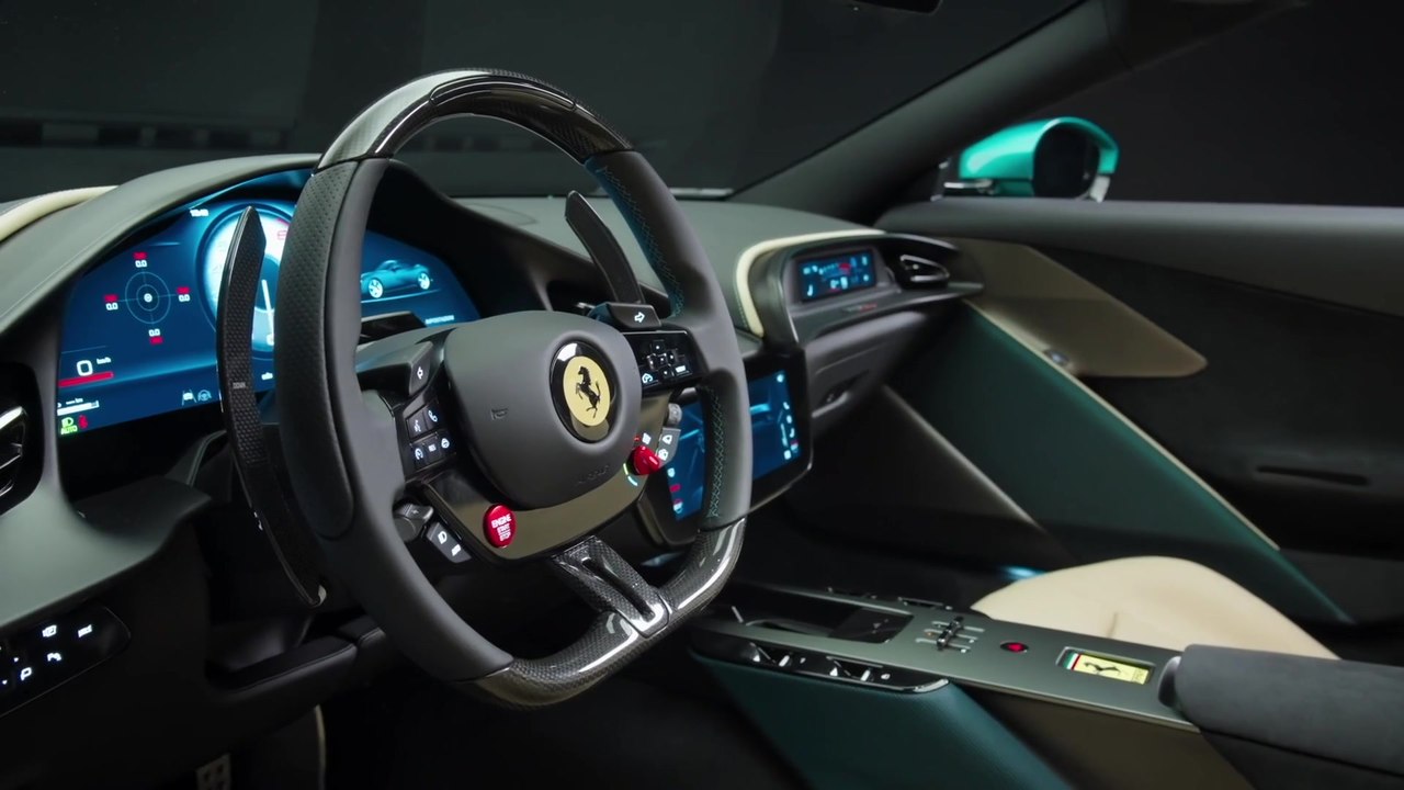 Der neue Ferrari Amalfi Spider - Mensch-Maschine-Schnittstelle (HMI - Human-Machine Interface)