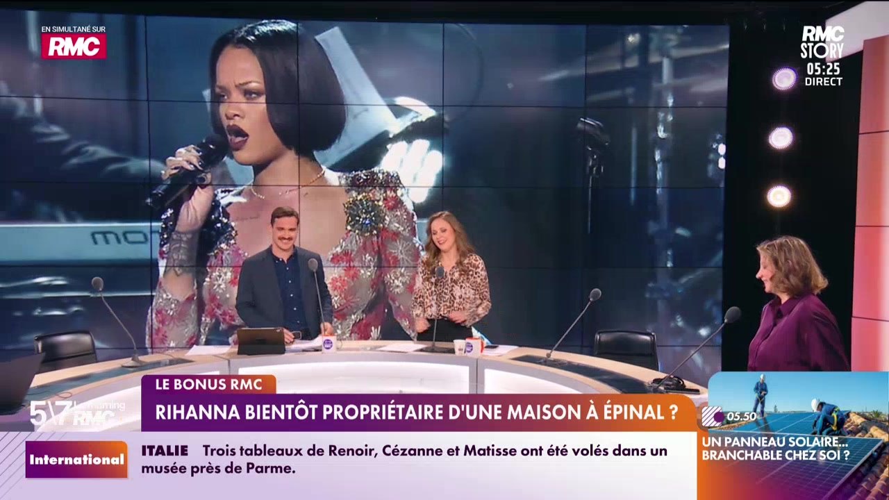 Le bonus RMC : Rihanna bientôt propriétaire d'une maison à Épinal ? - 30/03