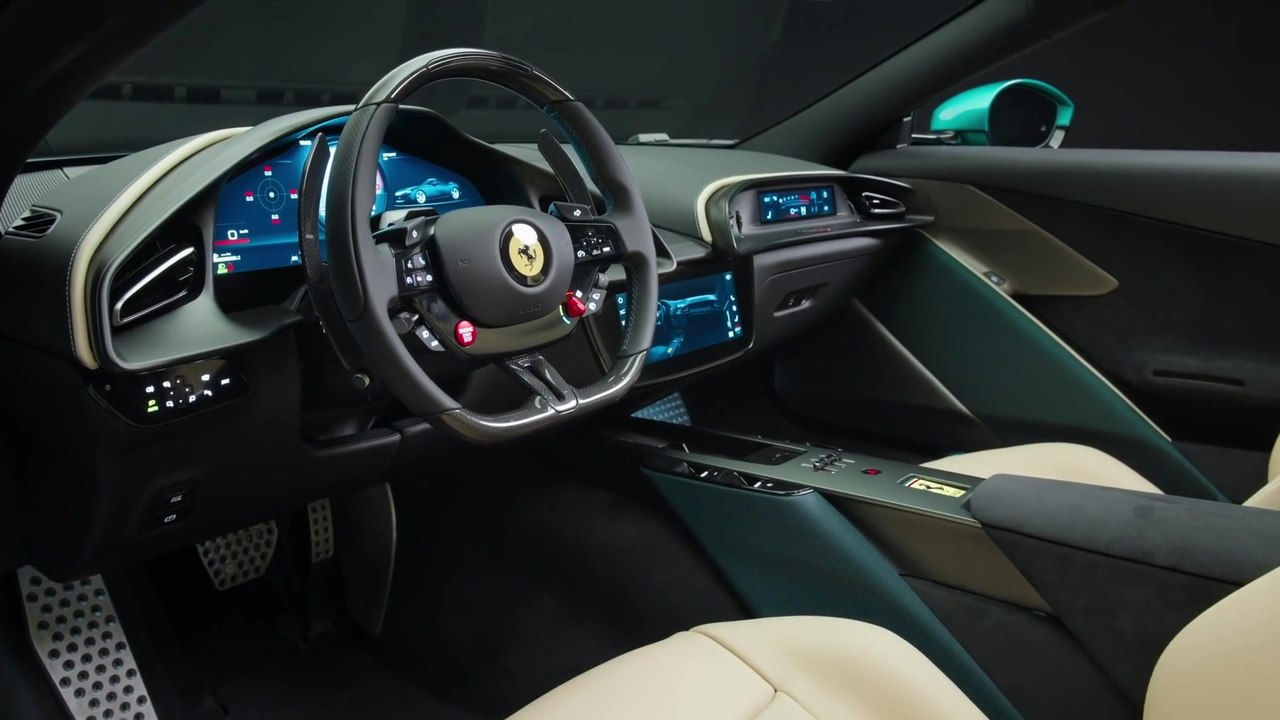 El Ferrari Amalfi Spider - Interfaz Piloto-vehículo