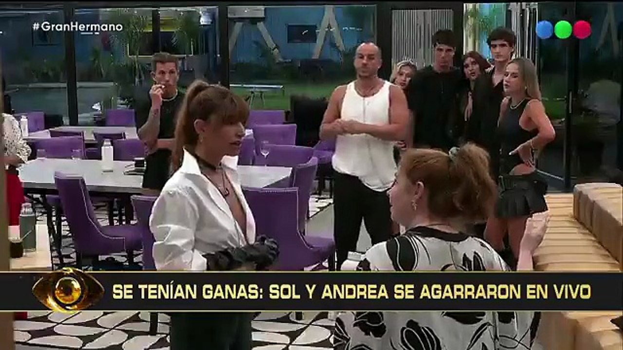 Andrea del Boca y Solange protagonizaron una feroz pelea con gritos, insultos y acusaciones: "Pelot..."