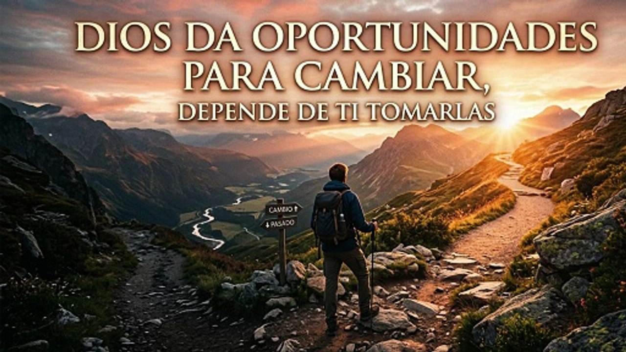 🙏✨ DIOS DA OPORTUNIDADES PARA CAMBIAR 🙌🔥 DEPENDE DE TI TOMARLAS 🔥✨🙏