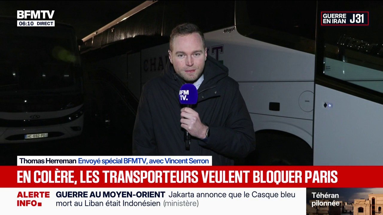 Les transporteurs sont mobilisés aujourd'hui et comptent bloquer le périphérique parisien