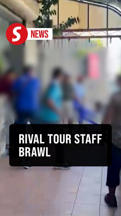 Fight breaks out between two rival Kota Kinabalu tour operators