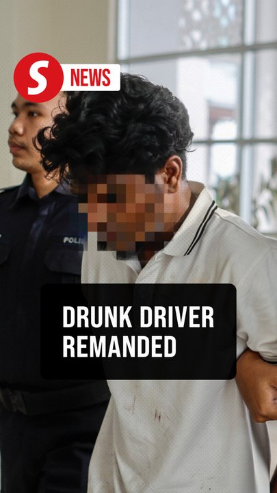 Drunk driver in fatal Klang crash remanded for four days