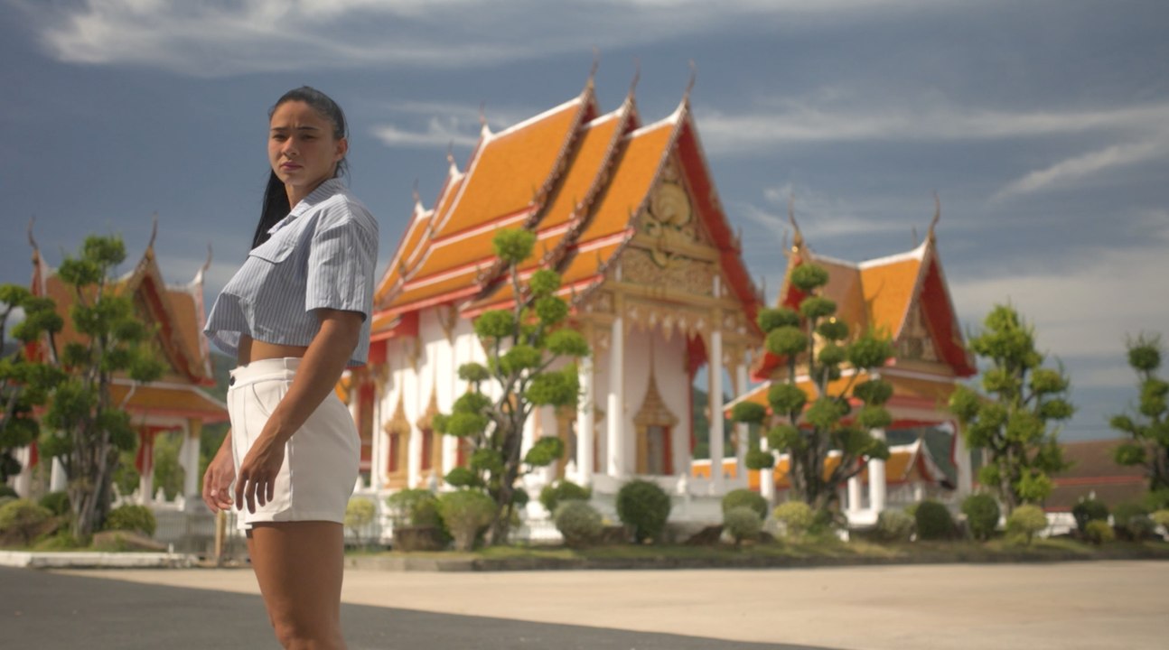 Allycia Rodrigues puts on her game face