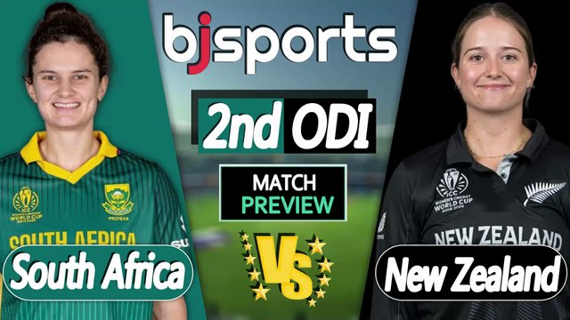 South Africa Women vs New Zealand Women 2026 | NZ-W vs SA-W 2nd ODI Match Preview |
