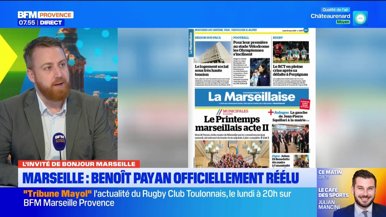 L'invité de Bonjour Marseille du lundi 30 mars 2026 - Léo Purguette