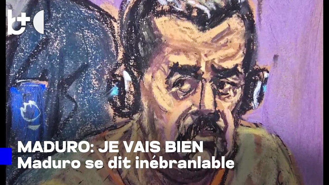 Maduro réagit pour la première fois après sa détention aux USA: je vais bien, je reste fort