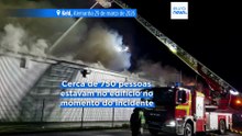 Incêndio em discoteca perto de Estrasburgo leva à retirada de 750 pessoas