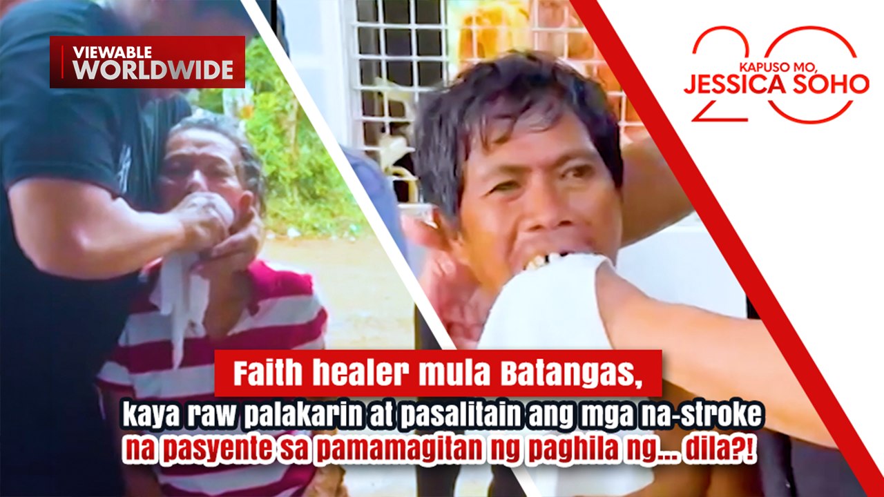 Faith healer, kaya raw palakarin at pasalitain ang mga na-stroke?! | Kapuso Mo, Jessica Soho