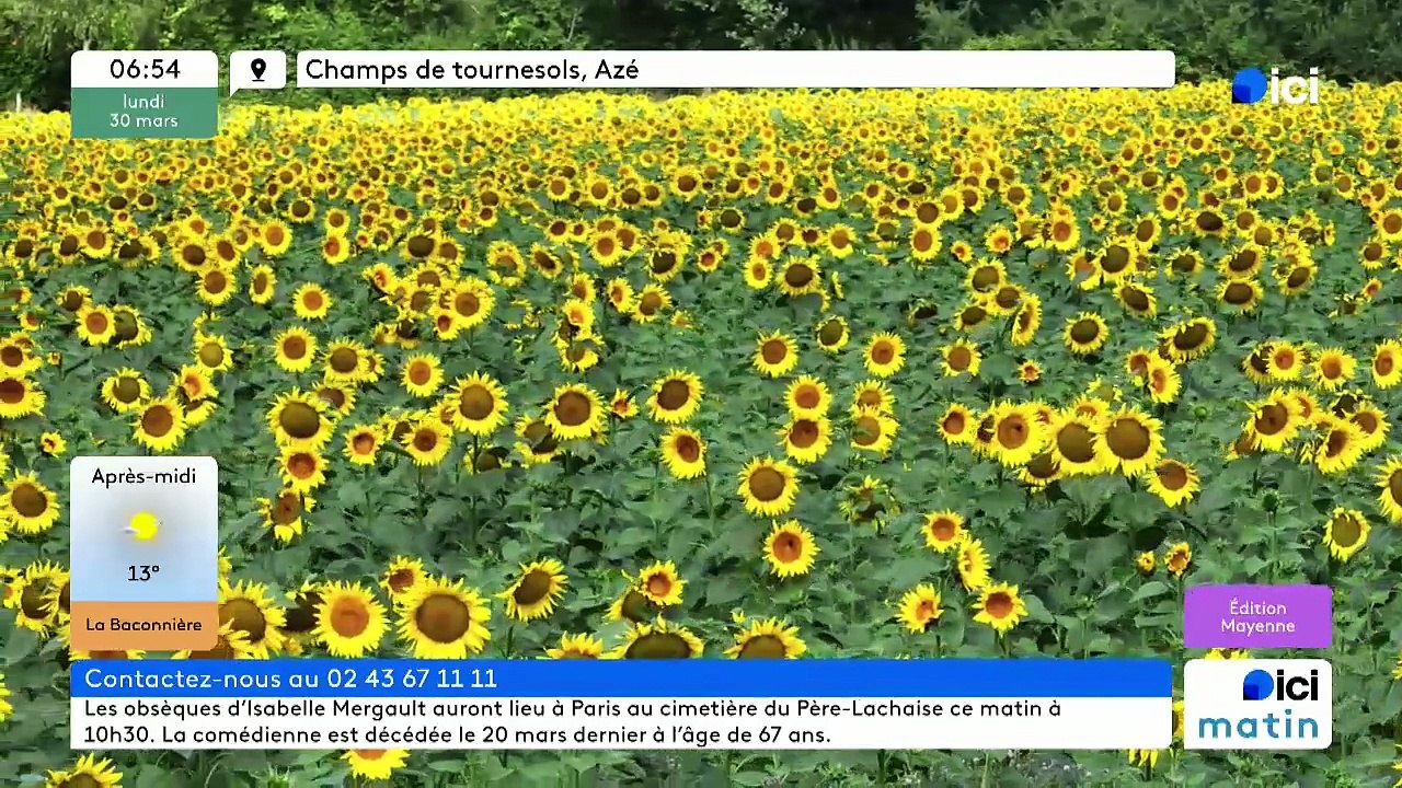 30/03/2026 - ici matin par ici Mayenne en vidéo