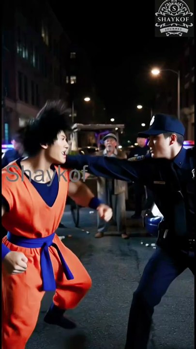Goku vs Corrupt Police Officers (Viral Action Story)