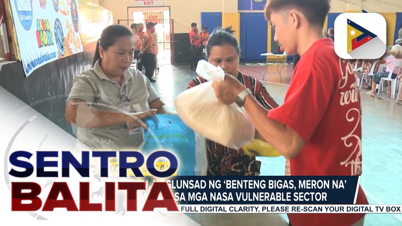 Cebu City LGU, naglunsad ng ‘Benteng Bigas, Meron na’ program para sa mga nasa vulnerable sector | ulat ni Jessee Atienza ng PTV Cebu