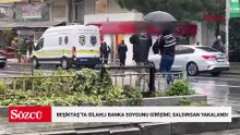 Beşiktaş'ta bankaya soygun girişimi