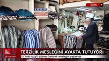 Manisa'da 12 yıldır terzilik mesleğini ayakta tutuyor