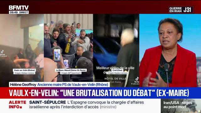 Hélène Geoffroy, ancienne maire PS de Vaulx-en-Velin dénonce une brutalisation du débat politique