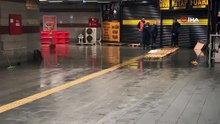 İstanbul böyle zulüm görmedi: Metro alt geçidini su bastı!