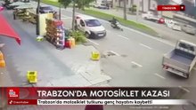 Trabzon'da motosiklet tutkunu genç hayatını kaybetti