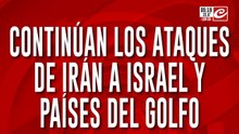 Guerra en Medio Oriente: continúan los ataques de Irán a Israel y países del Golfo