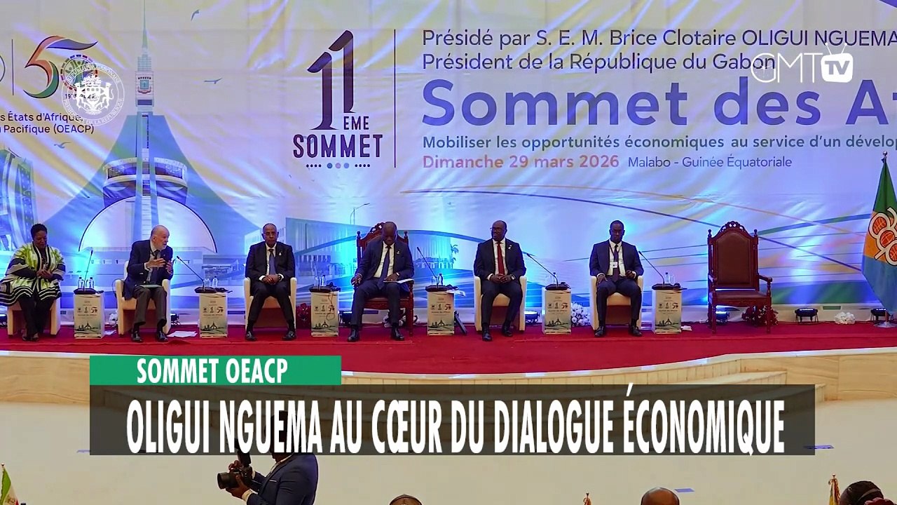 [#Reportage] Sommet OEACP : Oligui Nguema au cœur du dialogue économique