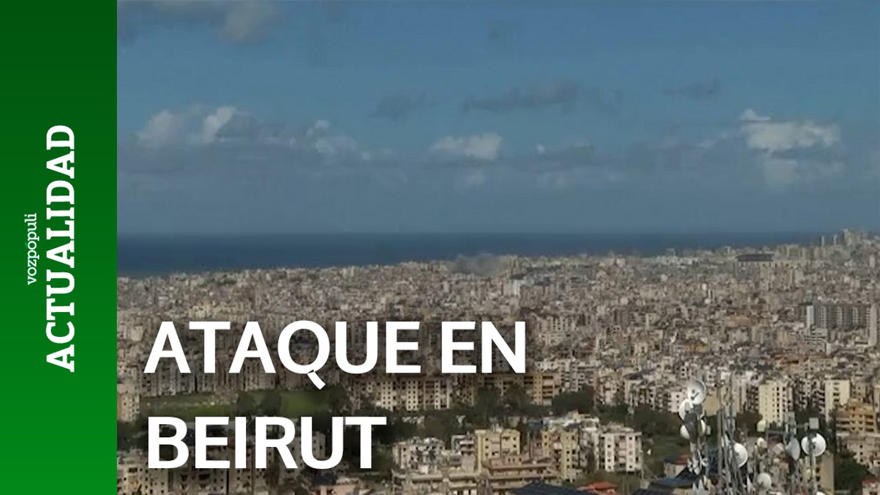 Un ataque aéreo alcanza el sur de Beirut tras una advertencia del ejército israelí