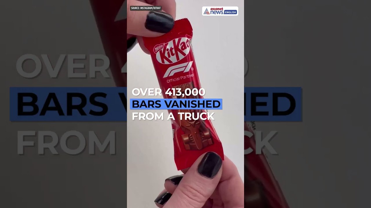 12 Tons of KitKat Bars Including The F1 Edition Stolen in Massive Europe Heist!