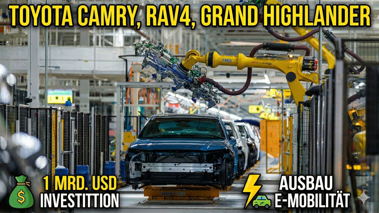 Toyota RAV4 Kapazität steigt durch Milliarden-Investment