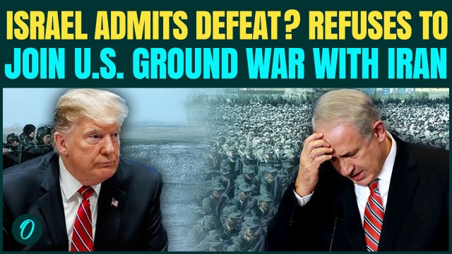 Israel REFUSES U.S. Ground War In Iran, Trump Left Alone| Netanyahu Troop Shortage EXPOSED! Iran War