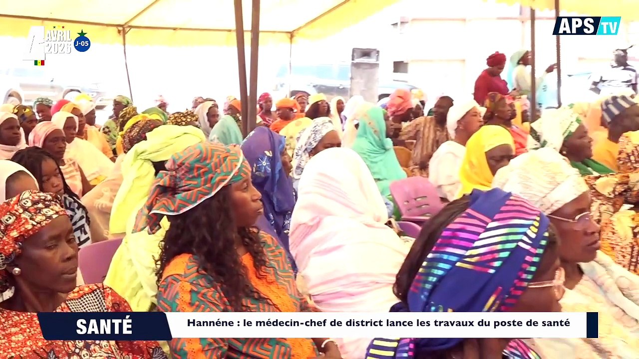 Hannéne - le médecin-chef de district lance les travaux du poste de santé