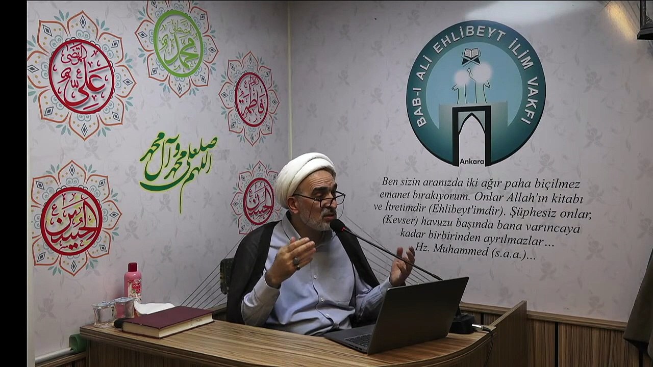 28 Mart 2026 Hz. Resulullah (s.a.a)'ın İmam Ali (a.s)'a Nasihatları (Allah'tan Korkma-1)