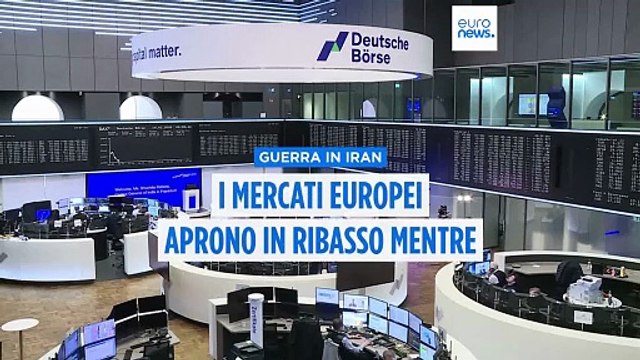 I mercati europei aprono in ribasso mentre i prezzi del petrolio continuano a salire