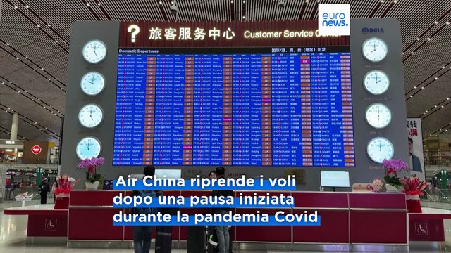 Cina riprende i voli per la Corea del Nord dopo sei anni di stop